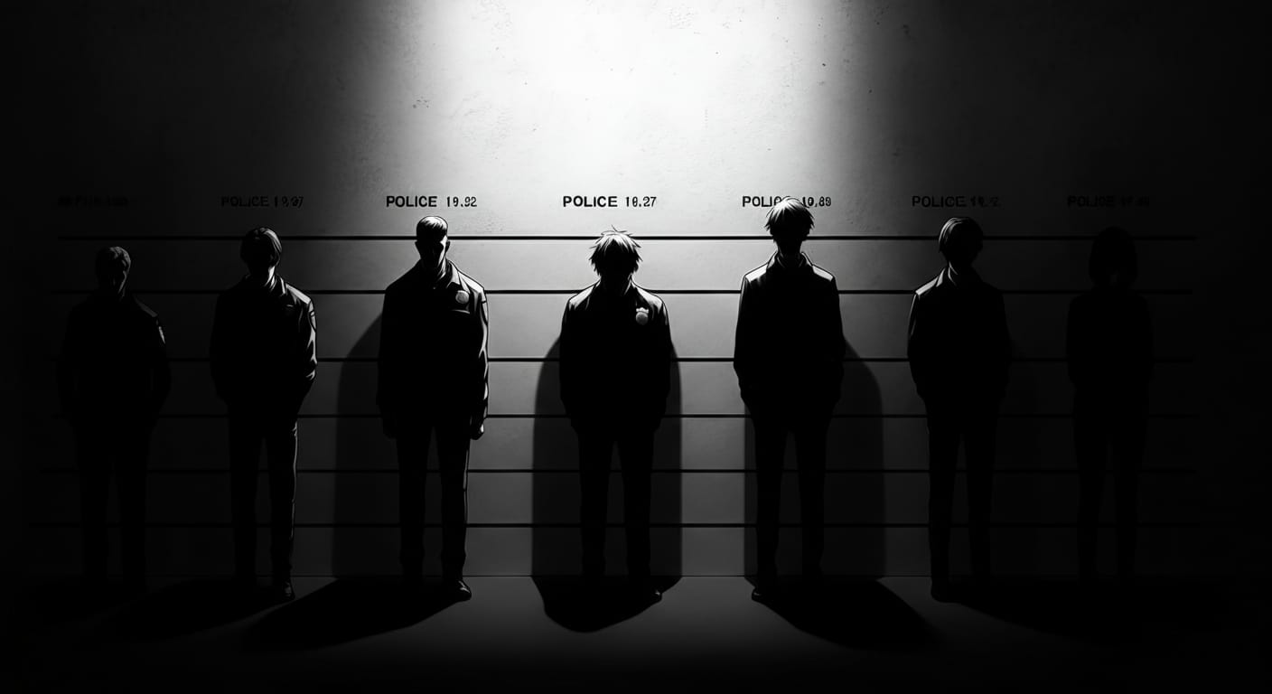 A police lineup
