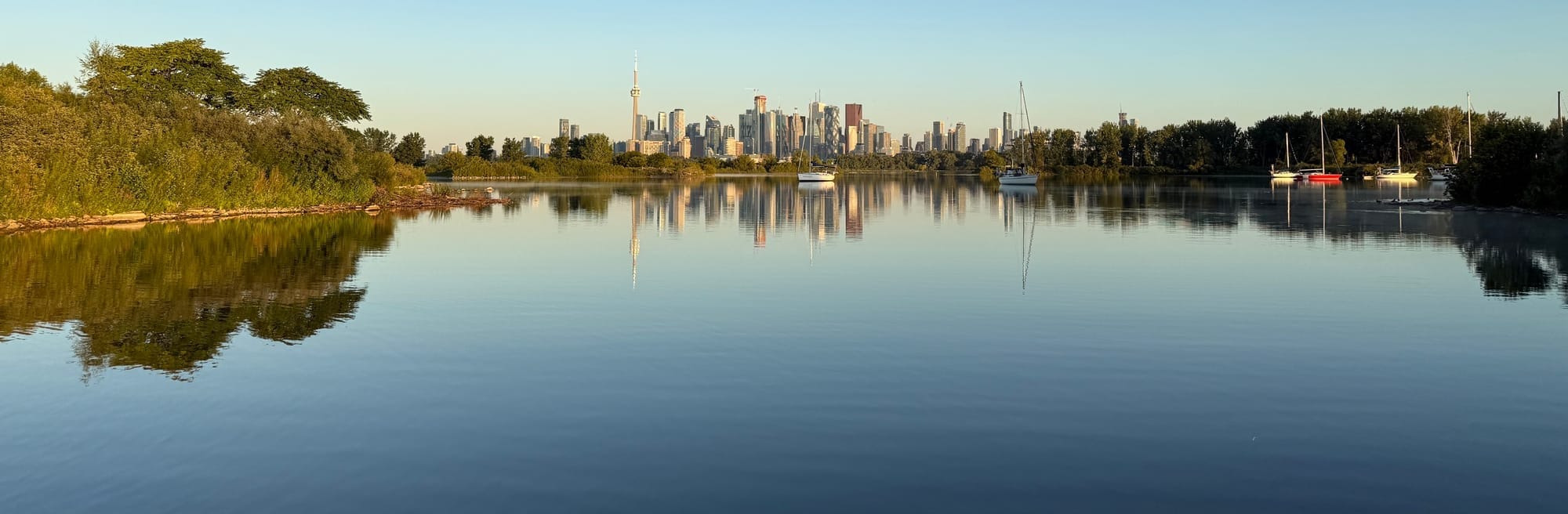 Toronto as viewed from Tommy Thompson Park